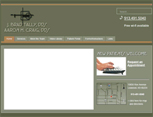 Tablet Screenshot of jbradtallydds.com